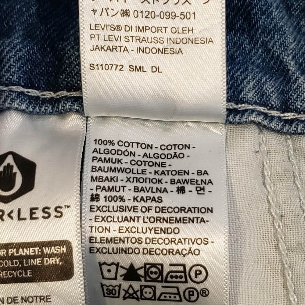 Levi’s Strauss & Co Two Horses Brand Overalls Women’s Size XS Denim Double Knee - Picture 7 of 16